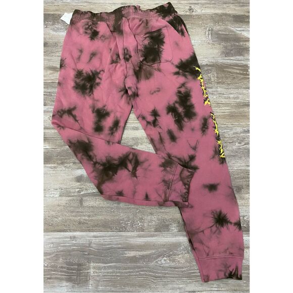 Neff Tie Dye Mauve Sweatpants Sz L - Picture 1 of 4